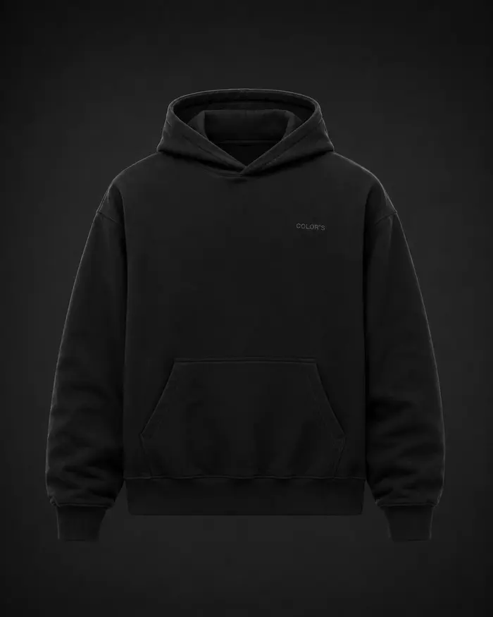 Diagrama de construcción del torso del hoodie