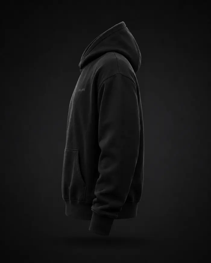 Diagrama de construcción de la manga del hoodie